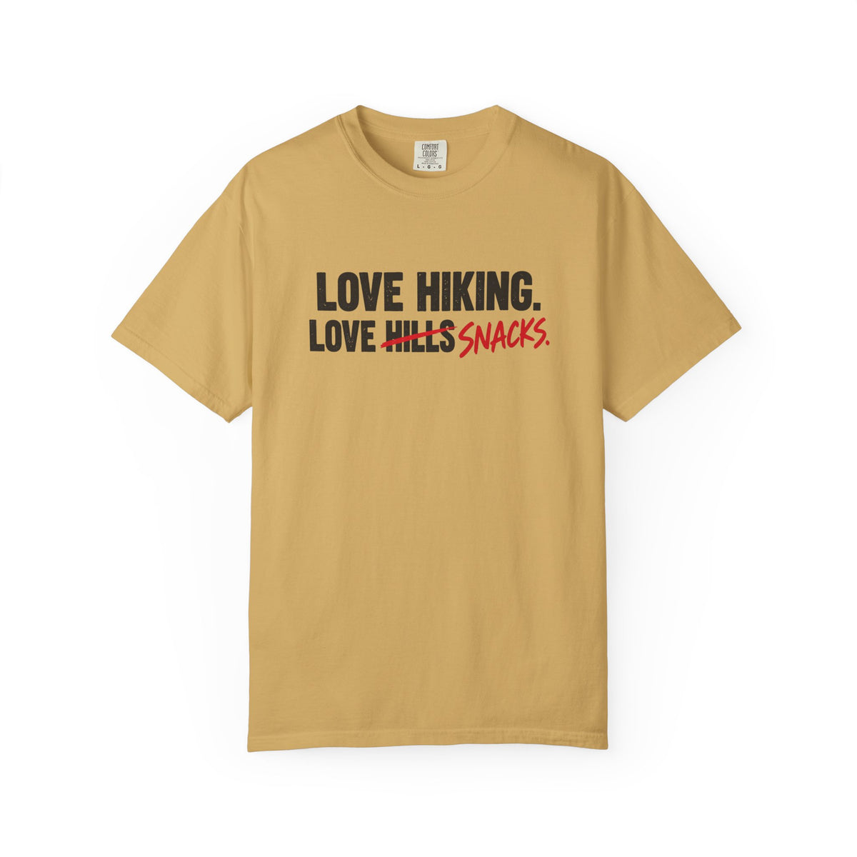 Love Hiking, Love Snacks T-Shirt