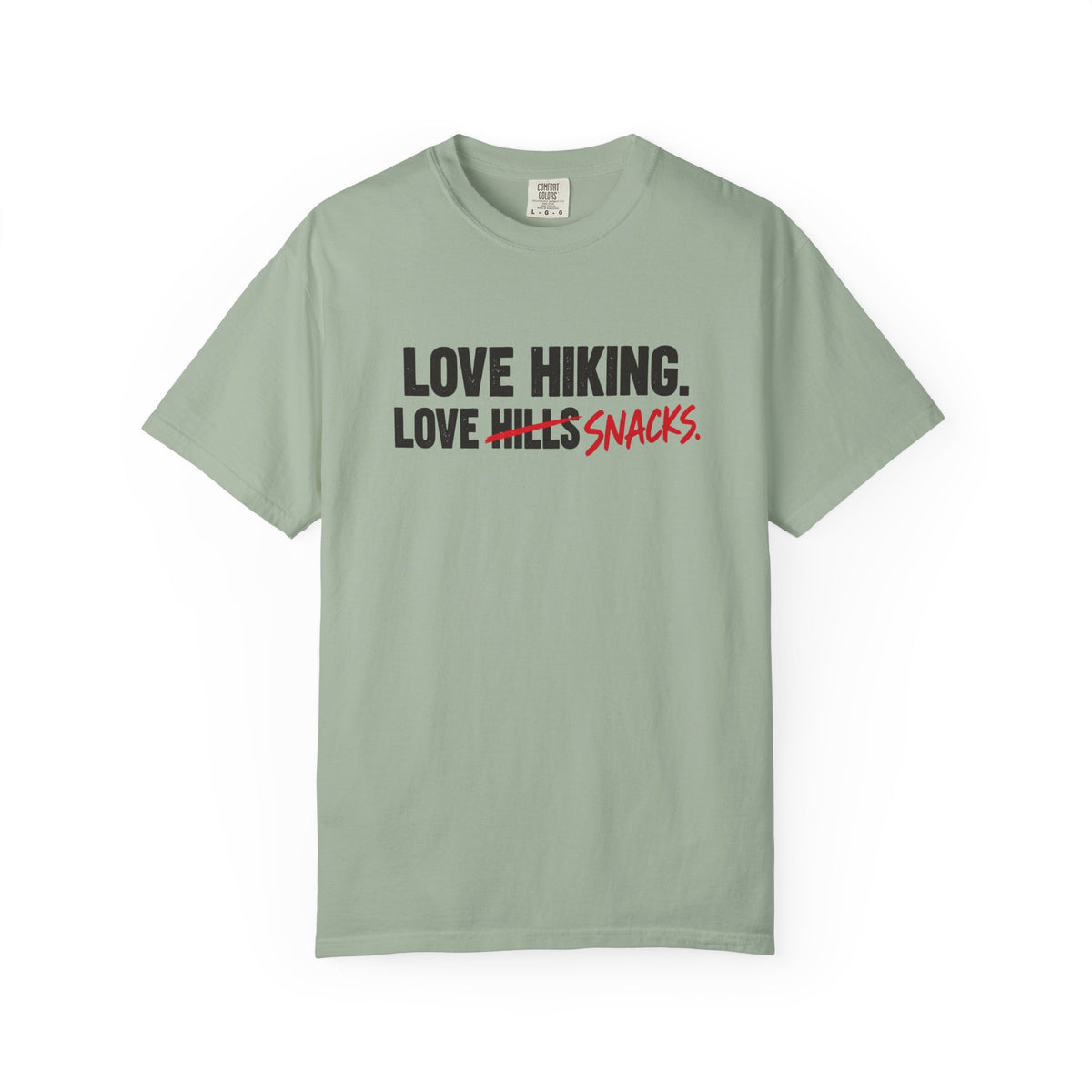 Love Hiking, Love Snacks T-Shirt