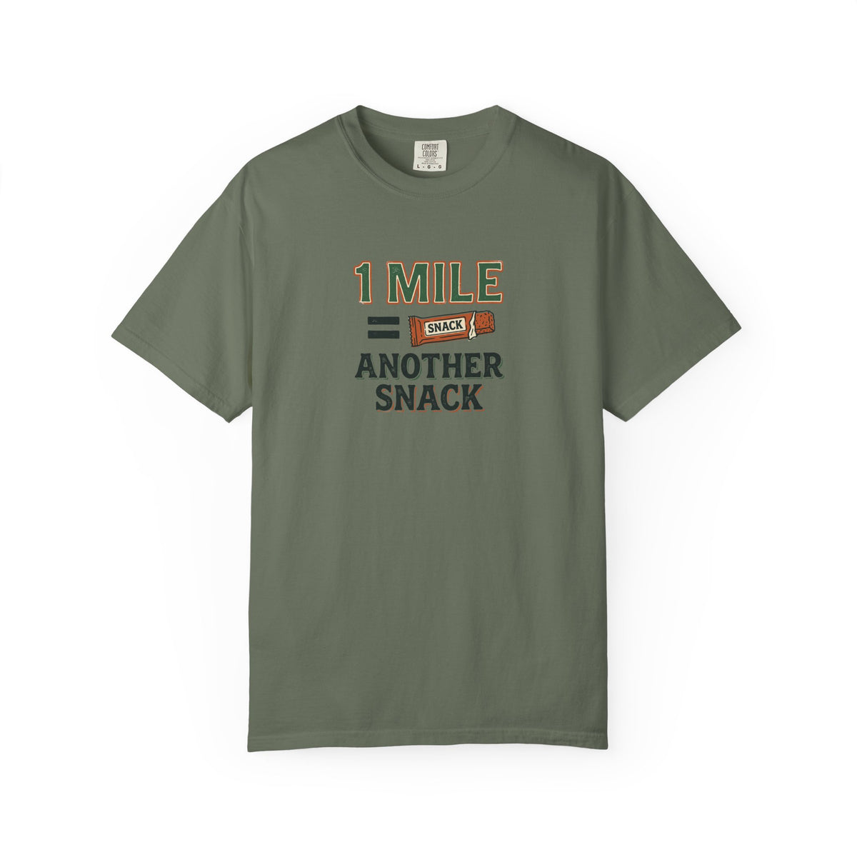 1 Mile = Another Snack T-Shirt