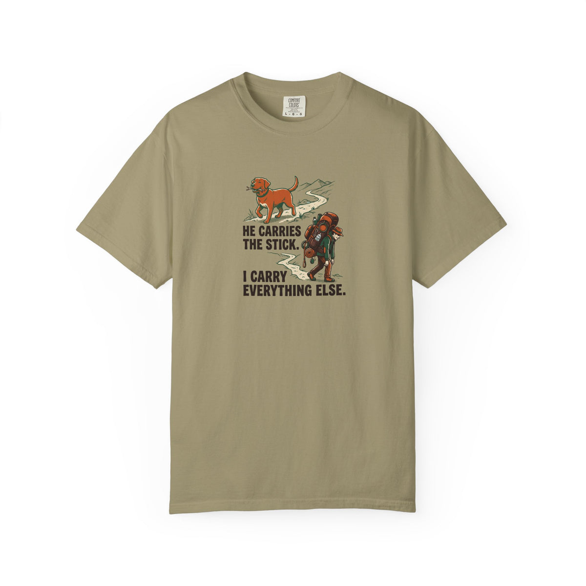 He Carries Stick T-Shirt