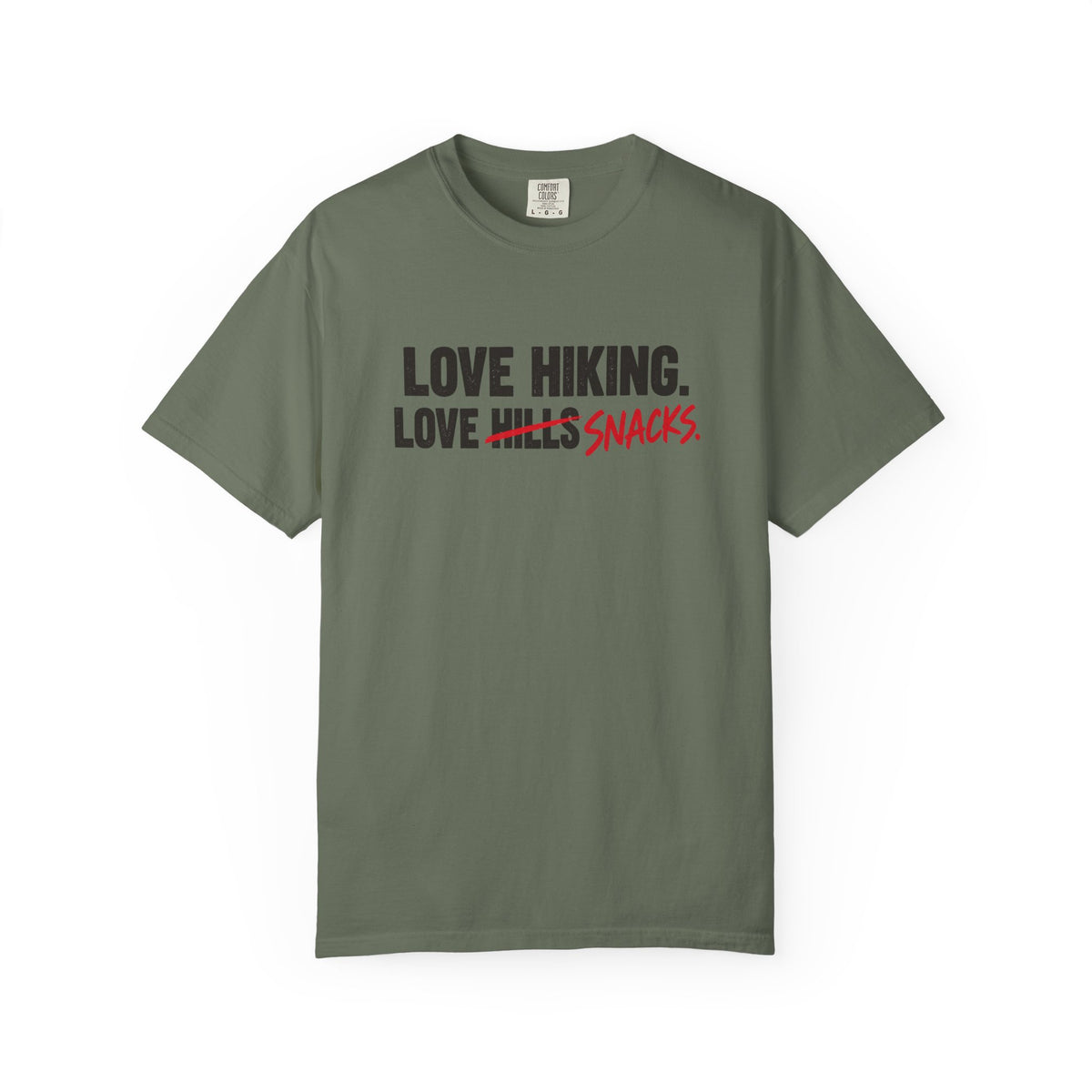 Love Hiking, Love Snacks T-Shirt