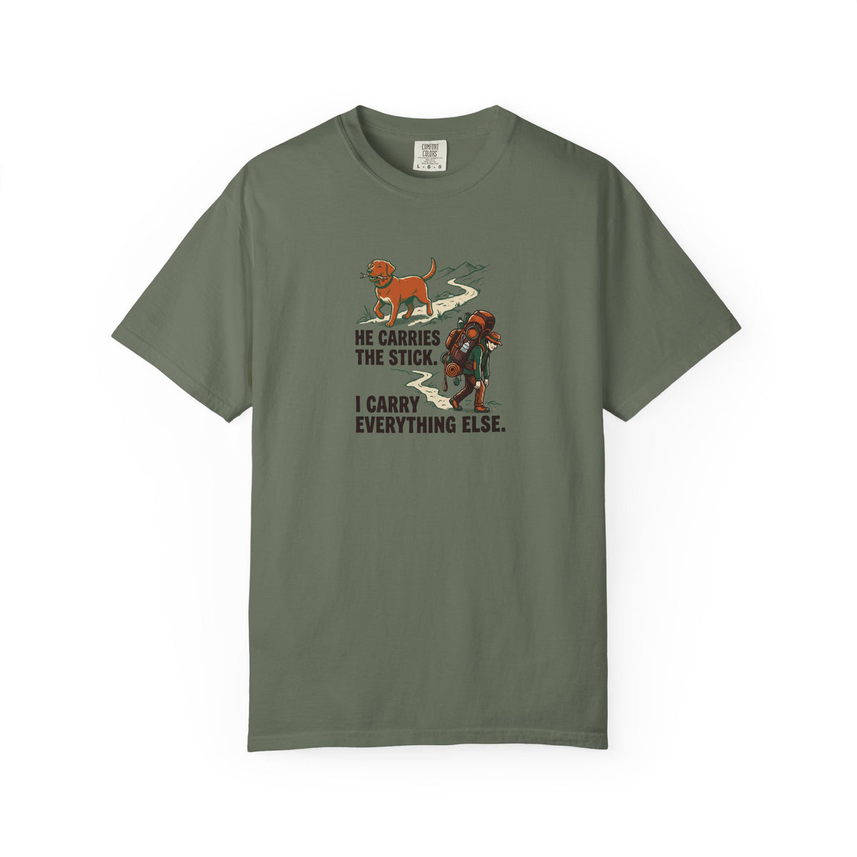 He Carries Stick T-Shirt