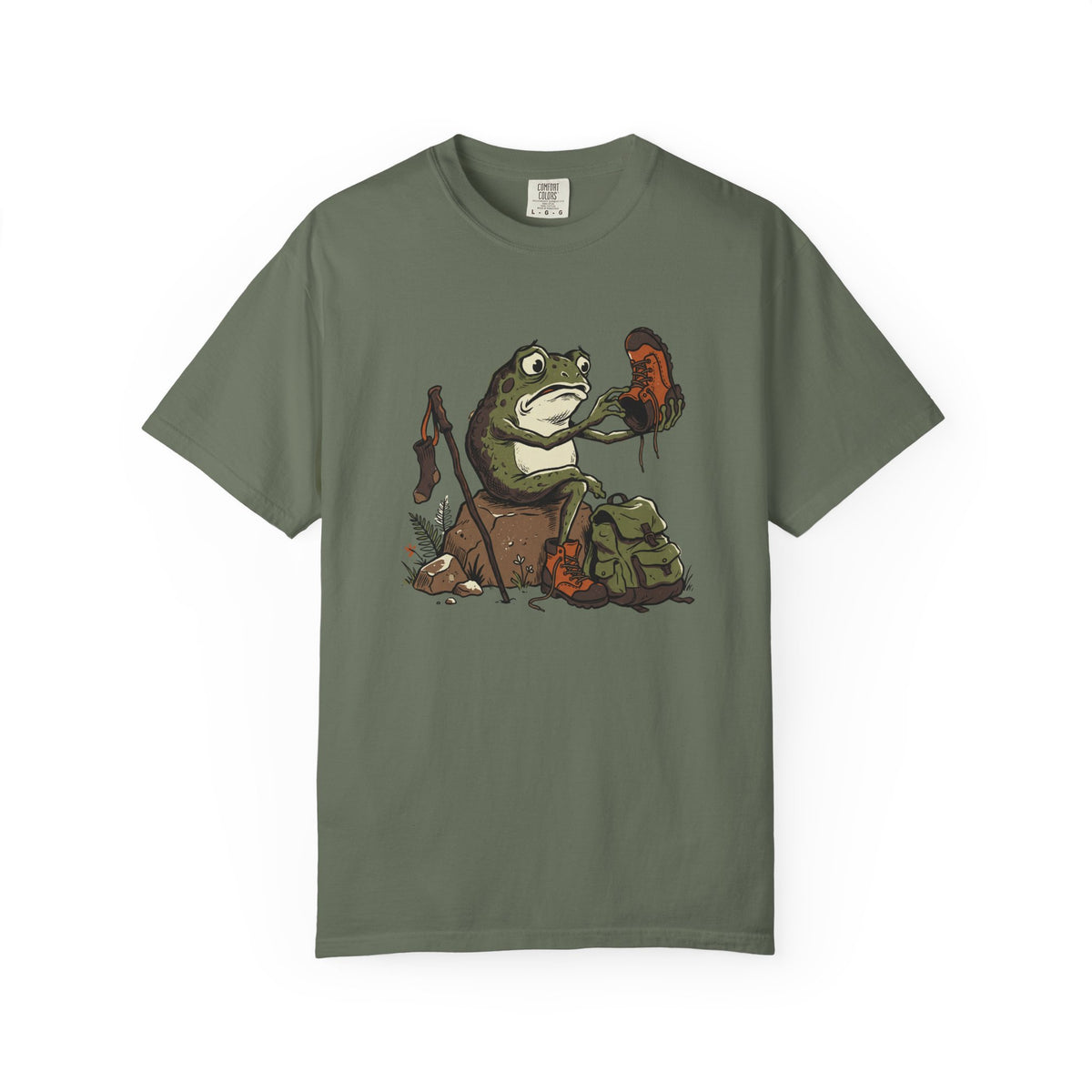 Tired Frog  T-Shirt