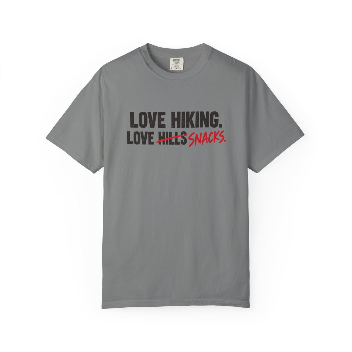 Love Hiking, Love Snacks T-Shirt