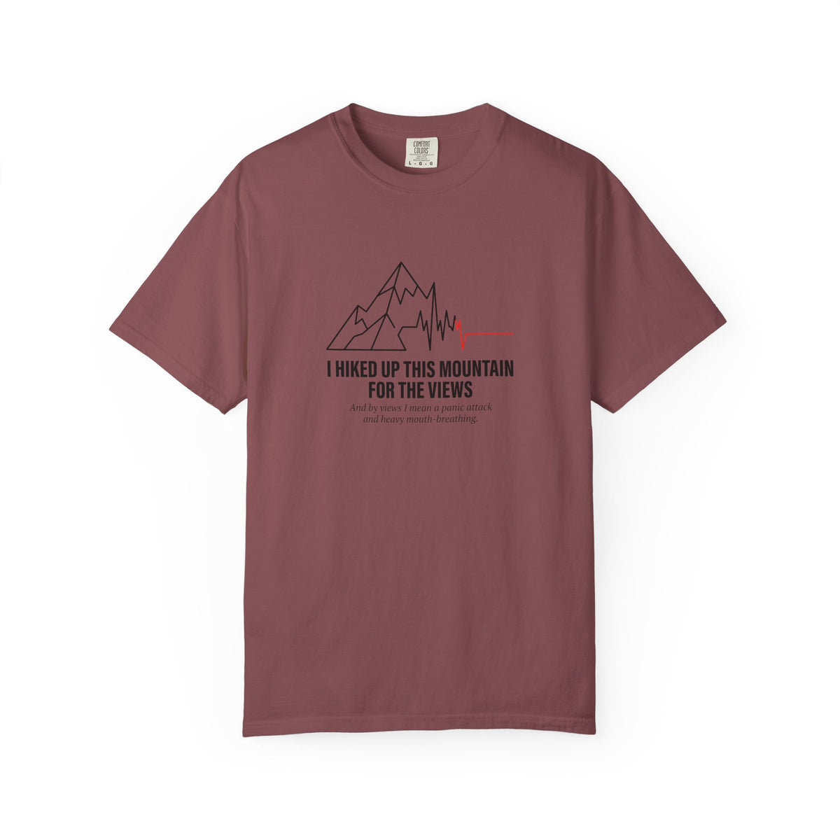 I Hiked Up This Mountain T-Shirt