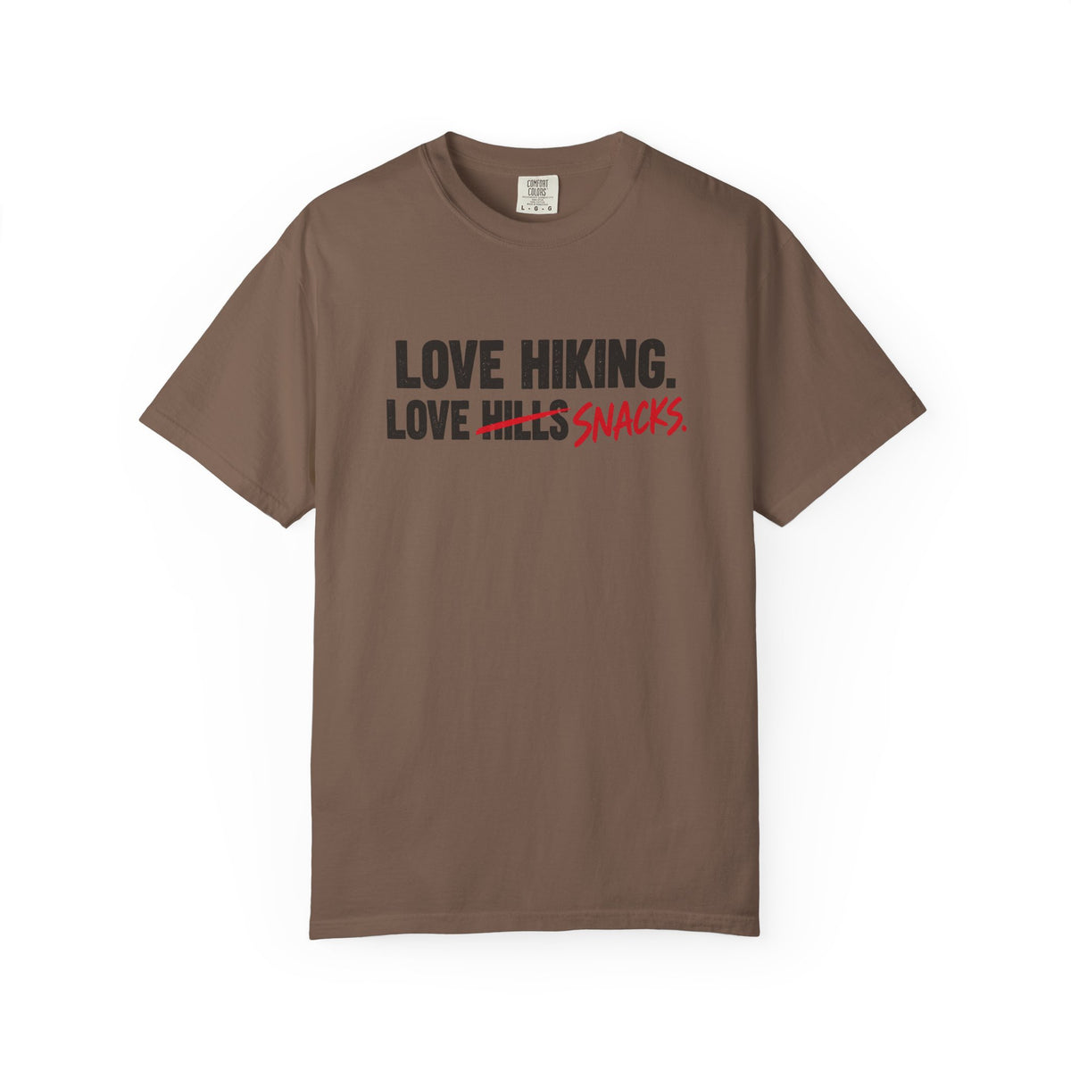 Love Hiking, Love Snacks T-Shirt