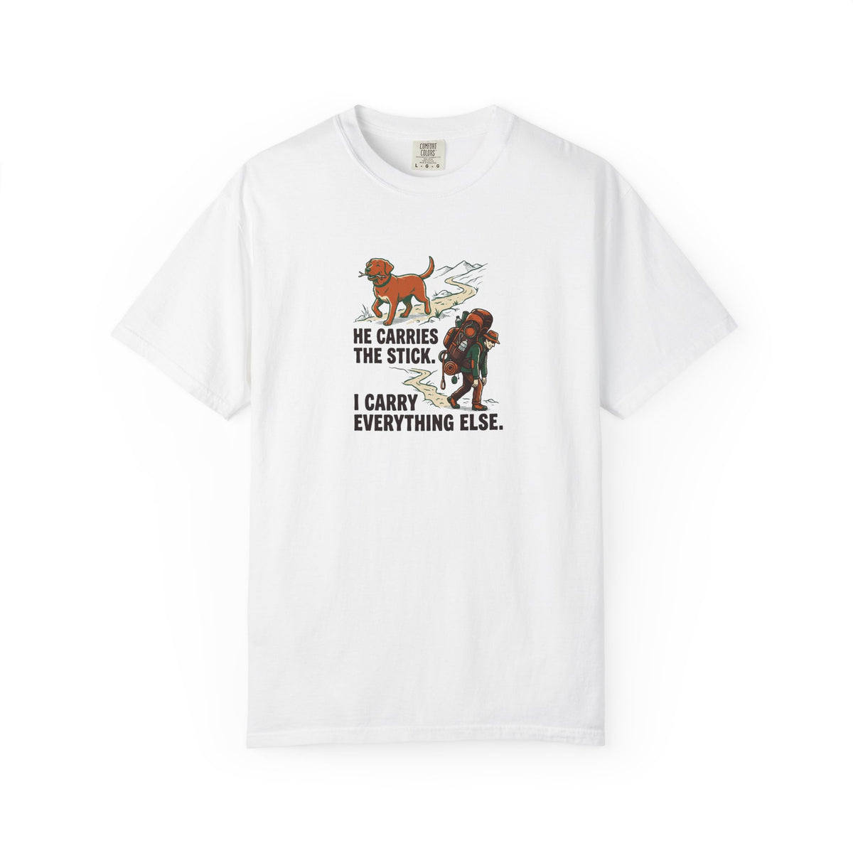 He Carries Stick T-Shirt
